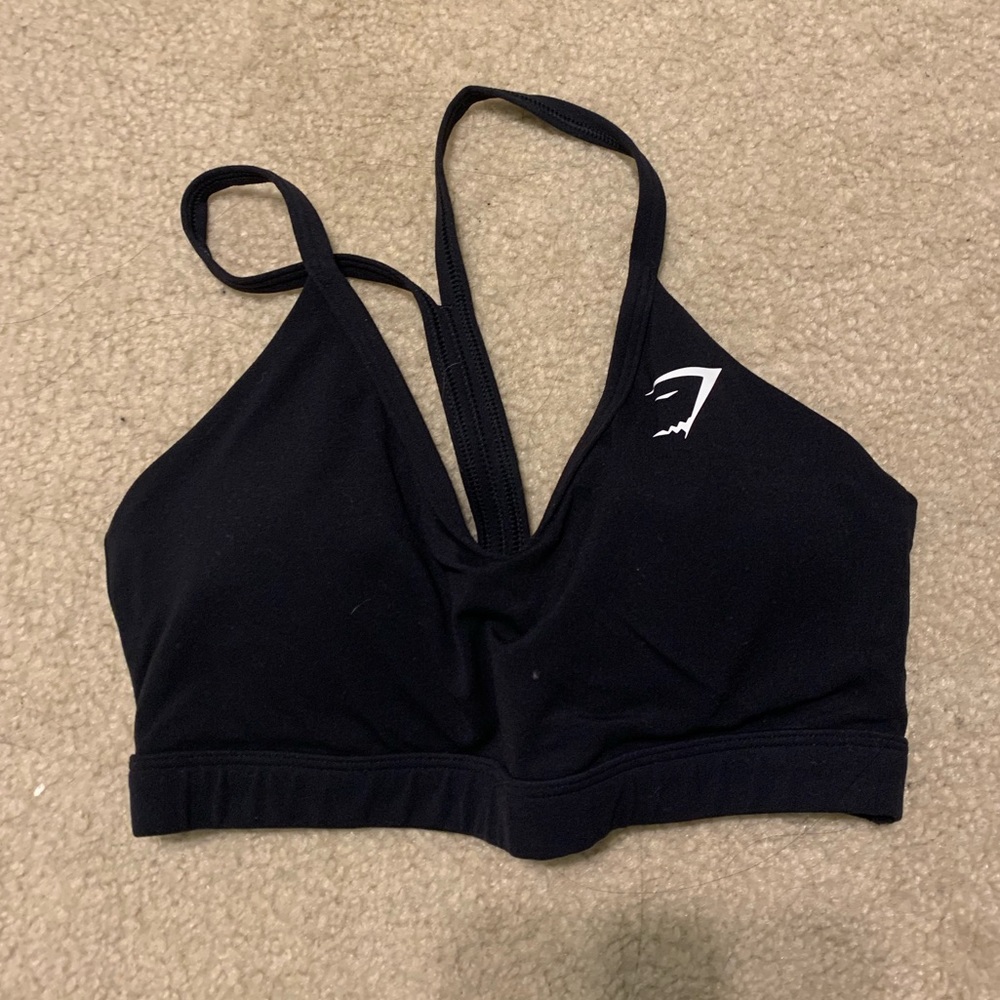 gymshark v neck training sports bra (no longer sold on the gymshark website)